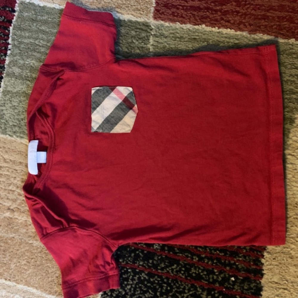 Authentic Burberry Toddler Pocket Shirt